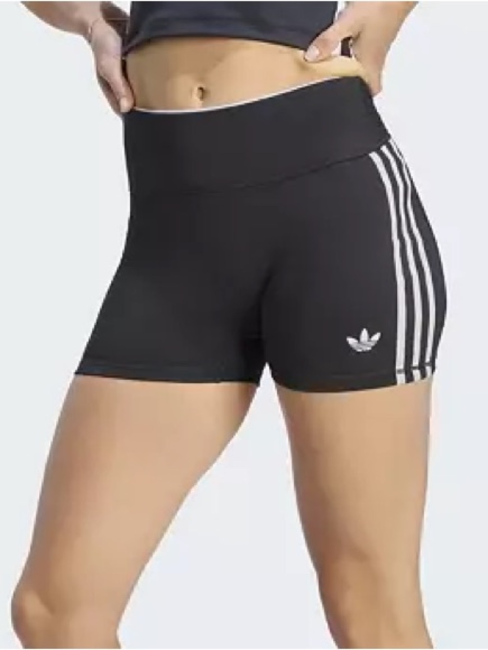 adidas Originals Women's Sport Superstar Short Leggings 3-inch Black